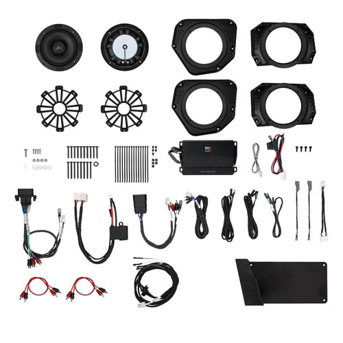 Mb Quart Polaris Ranger Tuned 400-watt Stage 2 Audio System (ride Command)