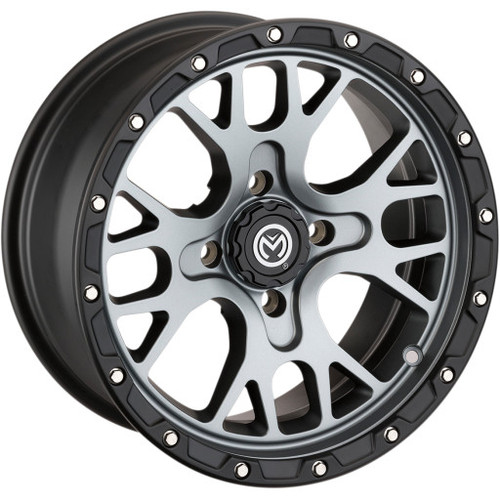 Moose 545X UTV Wheel - Satin Gray