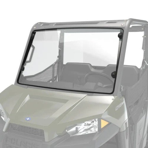 Polaris Ranger SP 570 Lock & Ride Full Front Hard Coat Polycarbonate Windshields