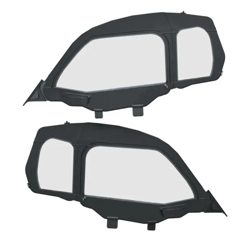 RZR Trail Zip Window Upper Canvas Doors