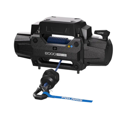 Polaris Xpedition Pro Series High Mounted 6,000 LB Winch Kit with Synthetic Rope