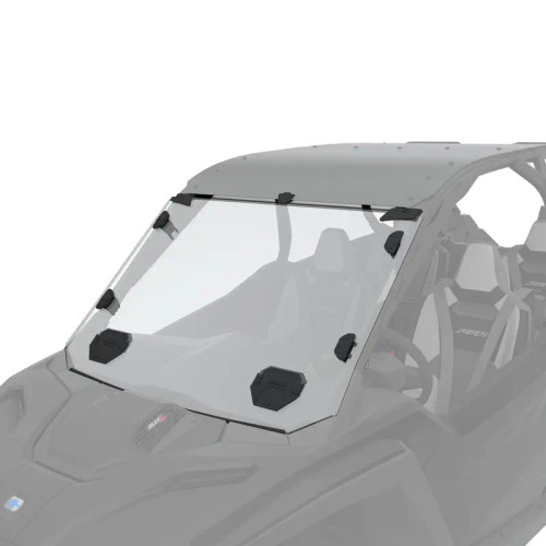 Polaris RZR Pro R 4 Lock & Ride Full Vented Front Hard Coat Polycarbonate Windshield