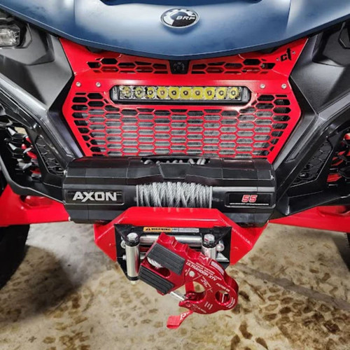 CT Race Worx Can-Am Maverick R Grill w/ Lightbar