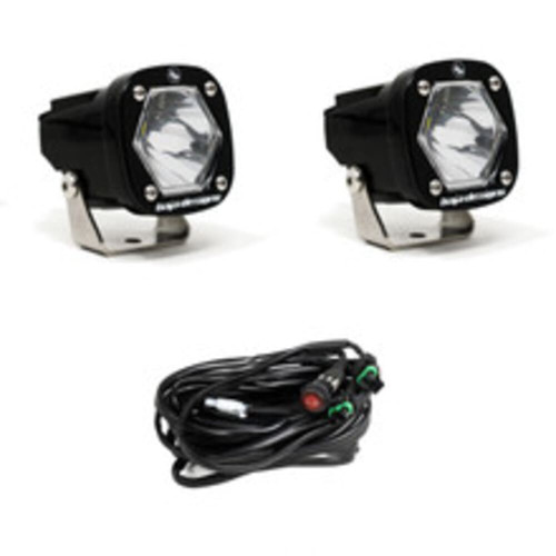 Baja Designs S1 Black LED Auxiliary Light Pod - Pair