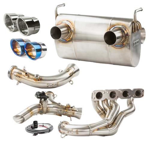 RPM Powersports Kawasaki Teryx H2 2.5" Full Exhaust System w/ Chambered Muffler & Optional E-Valve