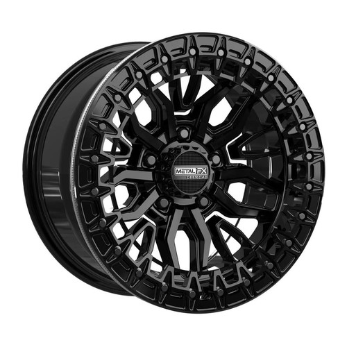 MetalFX Mayhem R Beadlock - Gloss Black
