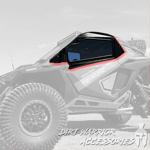 Dirt Warrior Accessories 2022-2024 Polaris RZR Pro R (2 Seater) Upper Side Doors "The Vault"