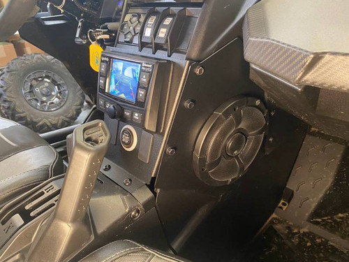 Extreme Metal Products - EMP Can-Am Maverick X3 In-Dash Back Up Camera Monitor and Stereo Kit