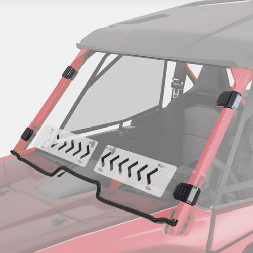 Kemimoto Honda Talon 1000X/1000R 2-IN-1 UTV Front Windshield with Vents
