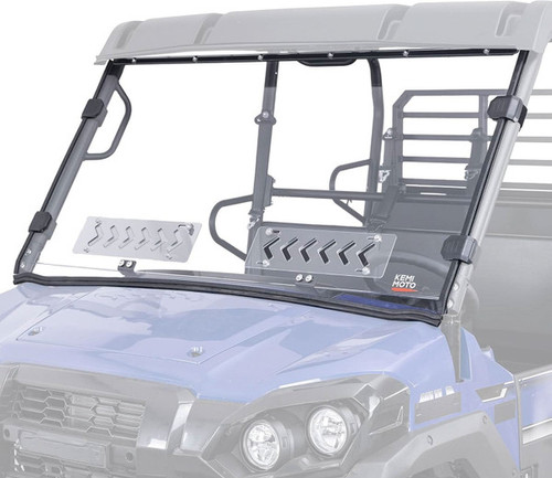 Kemimoto Kawasaki Mule Pro FX/FXT/DX/DXT PC Vented Windshield