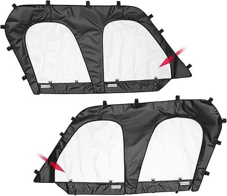 Kemimoto Kawasaki Teryx 4 Soft Upper Doors