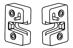 Rival Powersports UTV Pair of Latches for Half Doors (Left & Right)