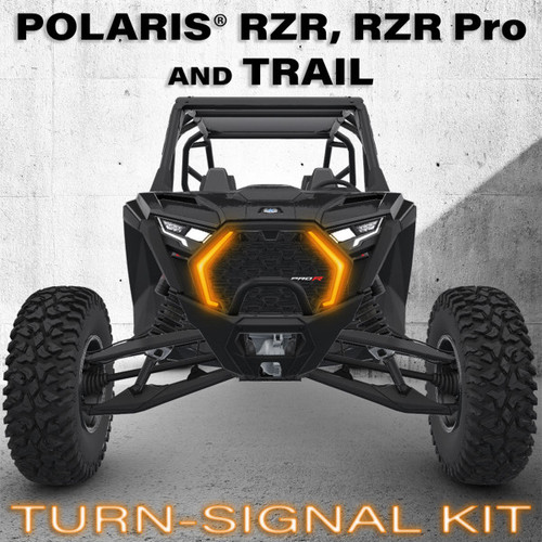SSV Works Polaris RZR Pro R/Pro S/Pro XP/Trail S Turn-Signal Plug-&-Play Kit