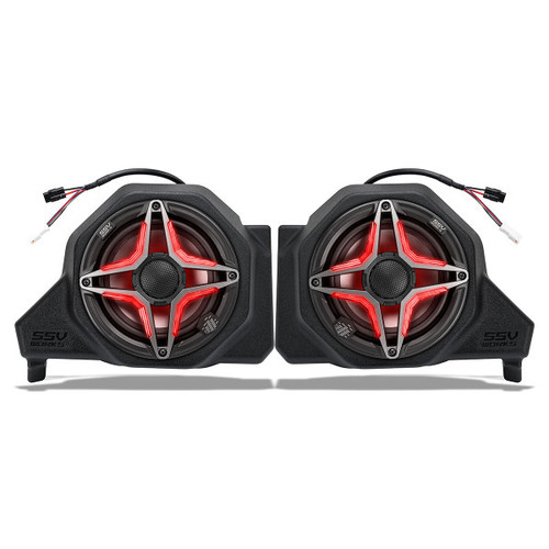 SSV Works Polaris Xpedition 5 ADV/XP Rear Upper 6.5" Speaker Pods