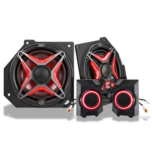 SSV Works Polaris Xpedition XP/ADV Front 6.5" Speaker + 1" Tweeter Kit