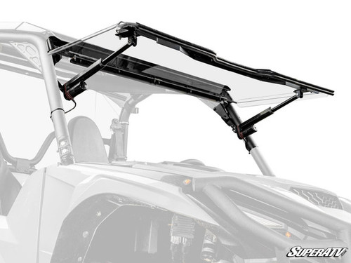 SuperATV Yamaha Wolverine RMAX MaxDrive Power Flip Windshield