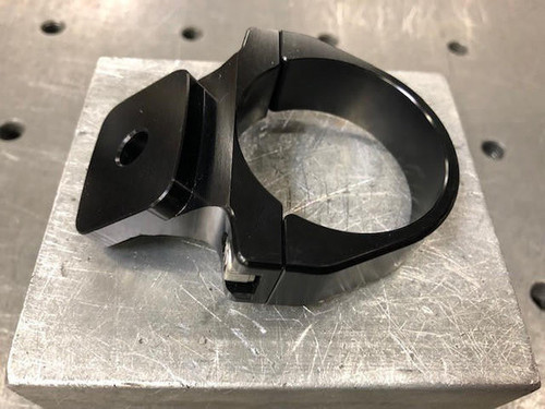 UTV Inc Polaris RZR Billet 2" Clamp on A-Pillar Mount - Black