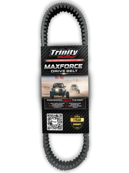 Trinity Racing Stage 5 MAXFORCE CVT Drive Belt for Can-Am Maverick X3 Defender Commander Heavy Duty Performance Belt