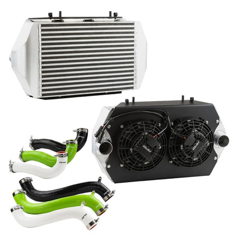 Rpm Powersports Kawasaki Teryx H2 Stage 3 Xl Intercooler With Dual Brushless Fans & Sealed Shroud Kit