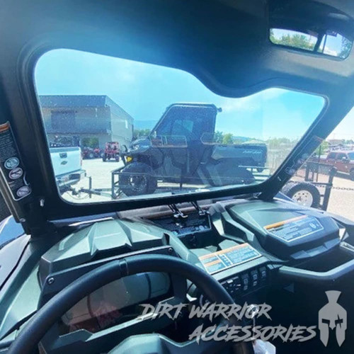 Dirt Warrior '21+ Can-Am Commander Front Windshield