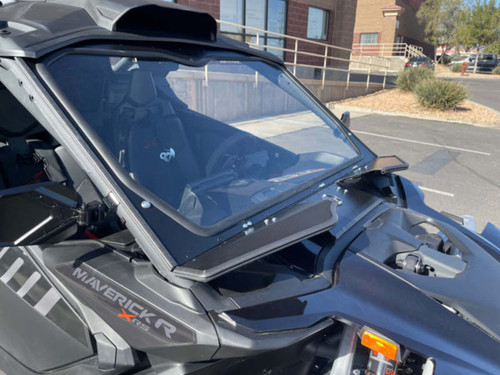 Dirt Warrior '24+ Can-Am Maverick R Front Windshield