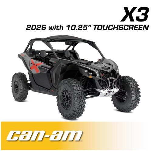 Rugged RadiosÂ '26 Can-Am Maverick X3 Complete Communication Kit W/ Bluetooth Intercom & 2-Way Radio