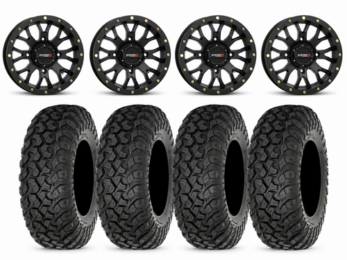 System 3 Black ST-3 & System 3 Radial RT320 Wheel & Tire Kit