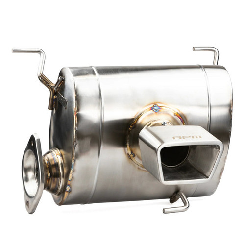 RPM Fab - Polaris RZR Pro R Chambered 3" Performance Exhaust