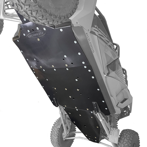 Factory UTV - Polaris RZR Turbo R 4 / Pro S 4 UHMW Ultimate Skid Package