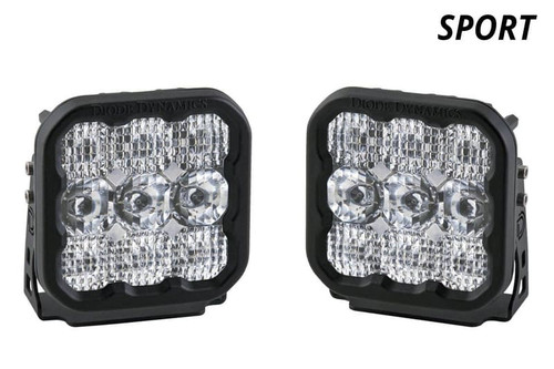 Diode Dynamics Universal Ss5 White Sport Led Pod (pair)