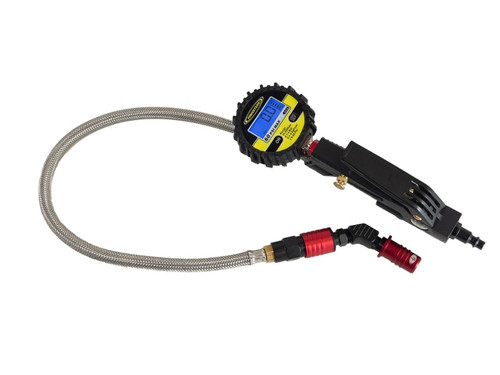 Power Tank Rubicon Red - 60 Psi Digital Ventoso Modular Tire Inflator Gauge