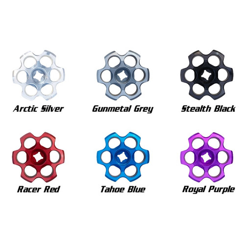 Power Tank Six Shooter Aluminum Tank Knobs