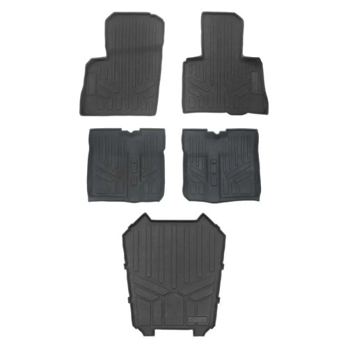 Smartliner Polaris Rzr Pro Xp / Pro S / Turbo R Series Front, Rear & Bed Utv Floor Mat Liner Kit