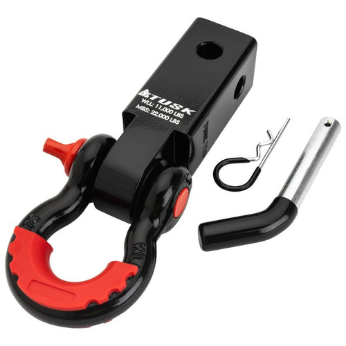 Tusk Universal Utv Hitch With Shackle (2" Shank W/ 3/4" Shackle)