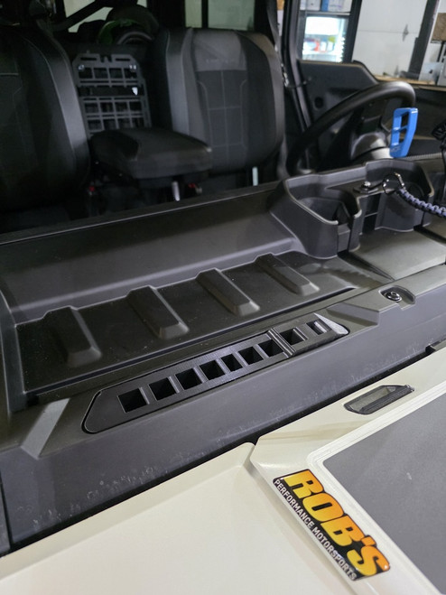 MCE Can-Am Defender HD11 Window Dash Vent Set with driver and passenger air vents designed to improve windshield airflow and reduce moisture and frost buildup.