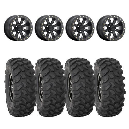 Raceline A71B Black Mamba Beadlock & System 3 XTR370 Offroad Wheel & Tire Kit
