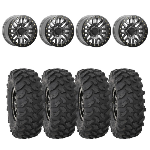 Raceline A91G Ryno Beadlock & System 3 XTR370 Offroad Wheel & Tire Kit
