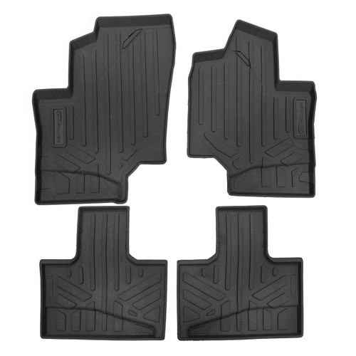 SmartLiner '19-'25 Can-Am Maverick Sport 4 Seater Custom Fit Rugged Rubber Floor Liners