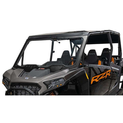 Tusk - Polaris RZR XP 1000 Full Glass Windshield With Vent and 16" Windshield Wiper