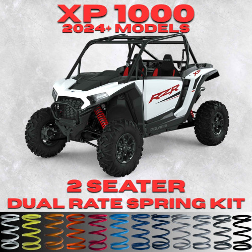 Polaris RZR XP 1000 2 Seater Dual Rate Spring Kit (2024+) - Full Kit