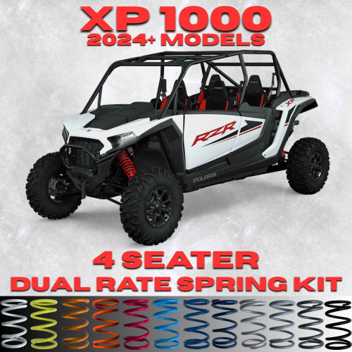 Polaris RZR XP 1000 4 Seater Dual Rate Spring Kit (2024+) - Full Kit