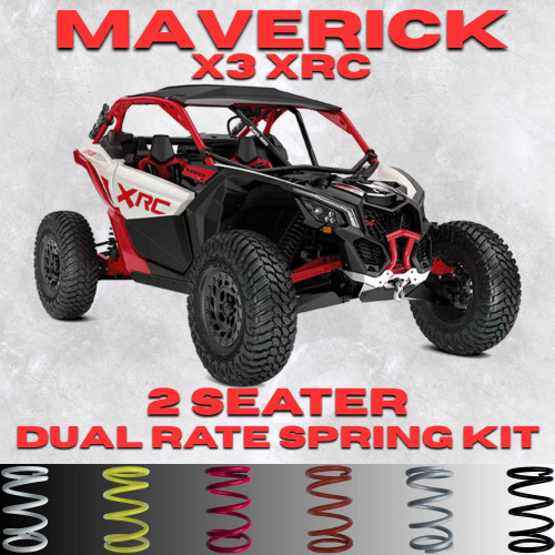 Can-Am Maverick X3 XRC 2 Seater Dual Rate Spring Kit - Full Kit