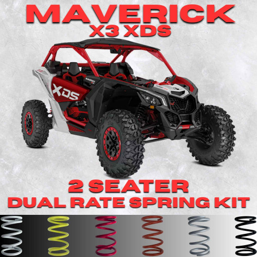 Can-Am Maverick X3 XDS Dual Rate Spring Kit - Full Kit