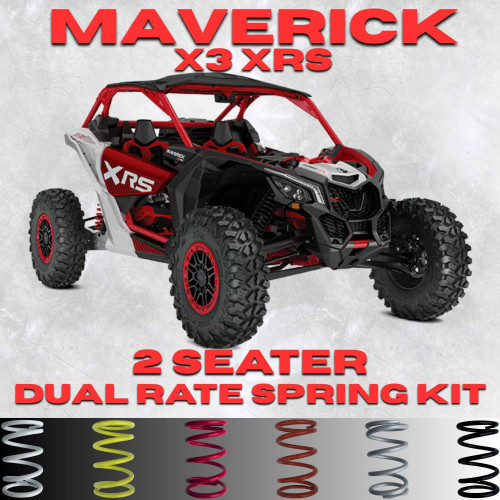 Can-Am Maverick X3 XRS Dual Rate Spring Kit - Full Kit