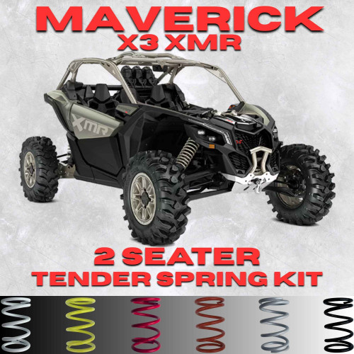 Can-Am X3 XMR 2 Seater Tender Spring Kit - Silver - Full Kit