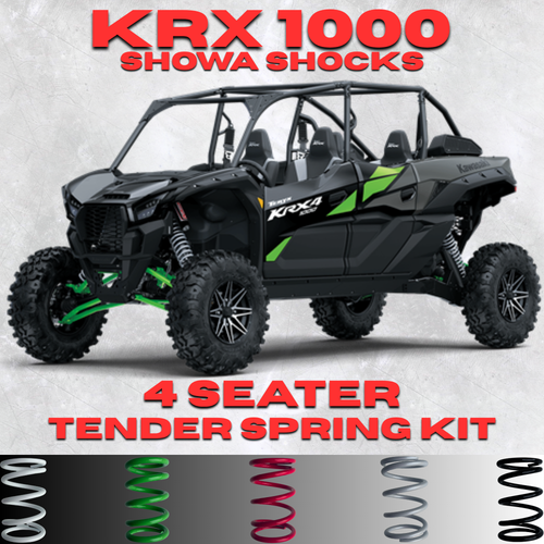 Kawasaki KRX 1000 4 Seater Tender Spring Kit (Showa Shocks) - Full Kit