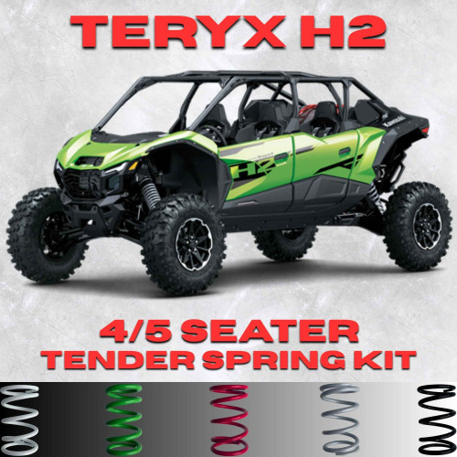Kawasaki Teryx H2 4|5 Seater Tender Spring Kit - Full Kit - Side