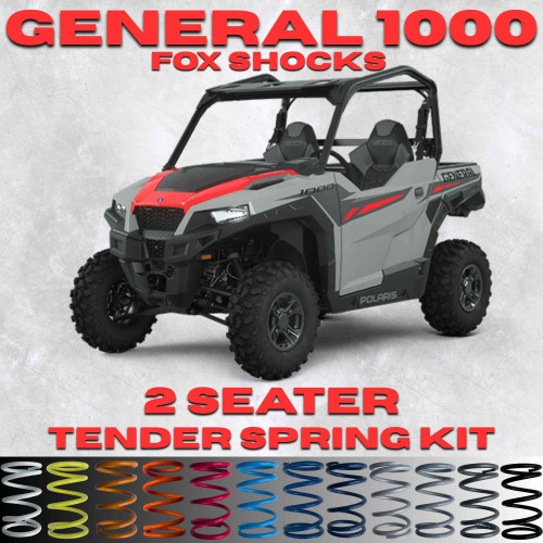 Polaris General 1000 2 Seater Tender Spring Kit (Fox Shocks)(Non-XP) - Full Kit