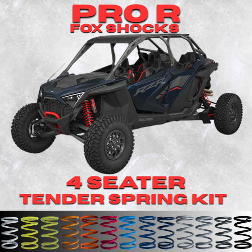 Polaris RZR Pro R 4 Seater Tender Spring Kit (Fox Shocks) - Full Kit