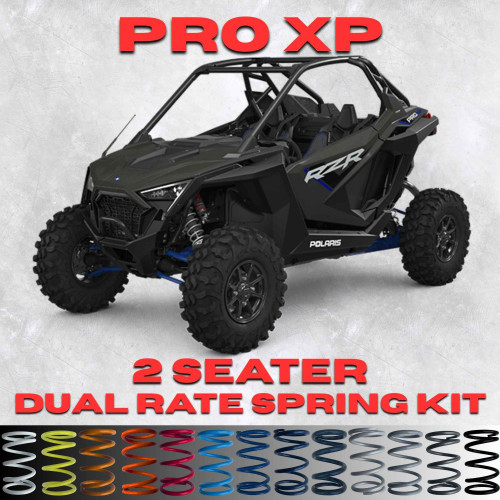 Polaris RZR Pro XP 2 Seater Dual Rate Spring Kit - Full Kit
